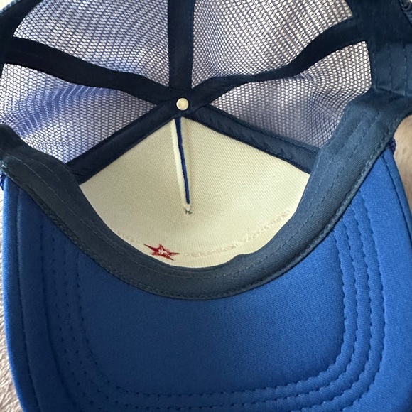 Blue Cowboy Carter Tour Trucker Hat - Picture 2 of 3